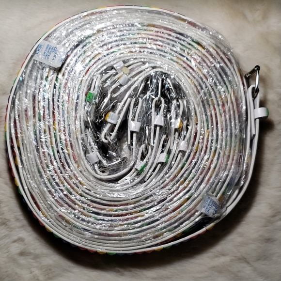 Rainbow Genuine leather white based belts - Picture 5 of 5